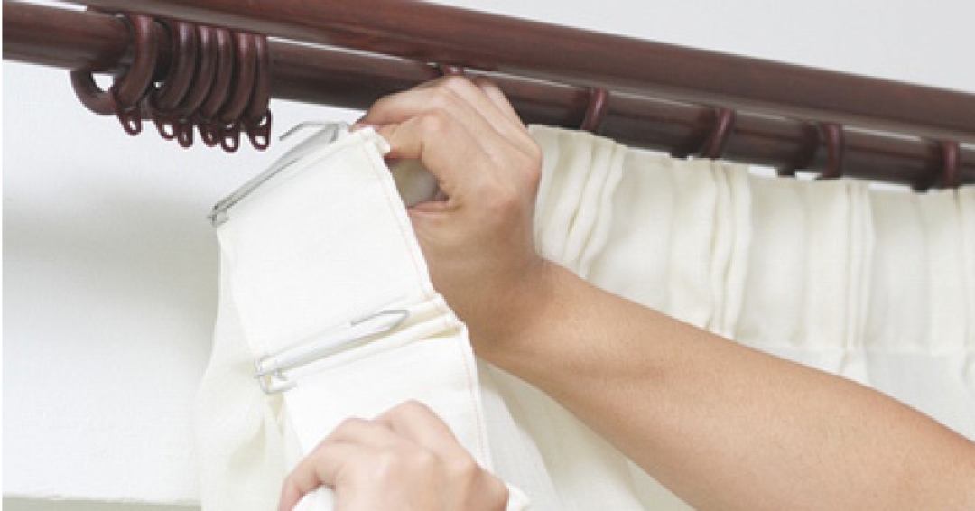 طرز صحیح شست و شوی پرده ها طرز صحیح شست و شوی پرده ها