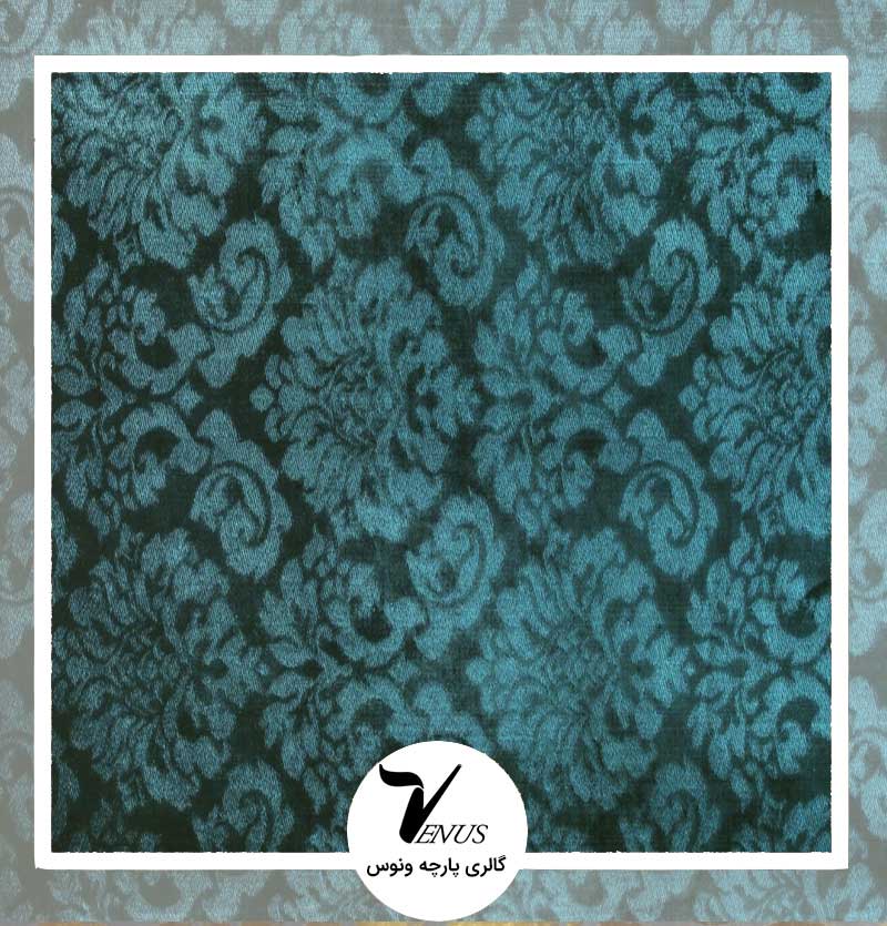 پارچه مبلی ترک اویپک | طرح سِتا رنگ آبی