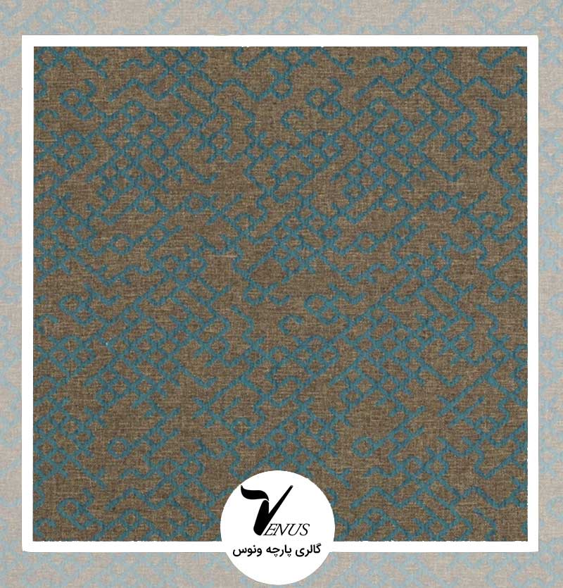 پارچه مبلی ترک اویپک | بتا رنگ آبی