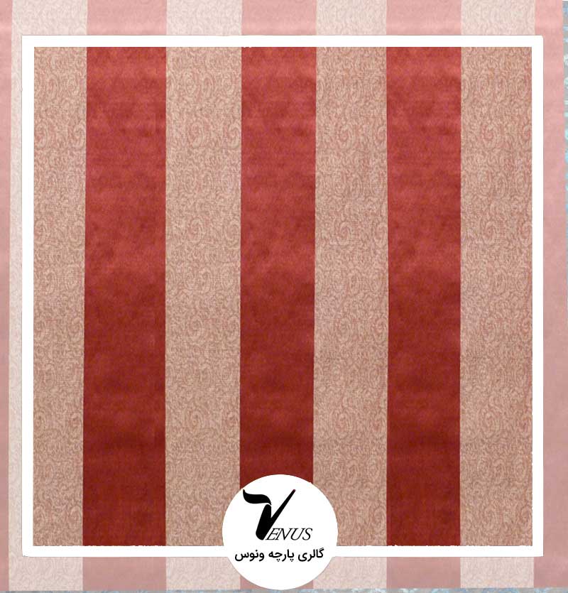 پارچه مبلی ترک اویپک | طرح مریت رنگ قرمز