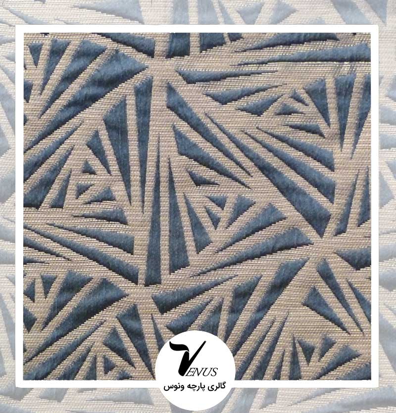 پارچه مبلی ترک اویپک | طرح کاسا رنگ آبی درباری