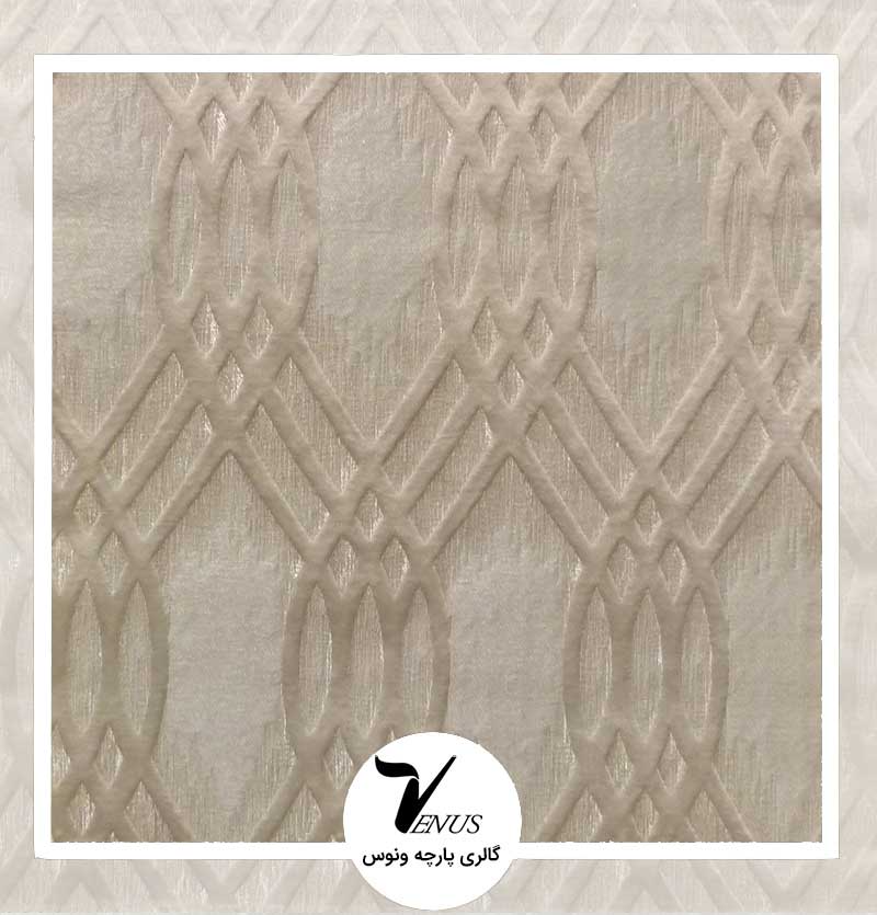 پارچه مبلی ترک اویپک |طرح ولنتاین رنگ کرم