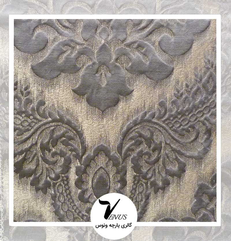 پارچه مبلی ترک اویپک | طرح ولنتاین رنگ بژ سدری