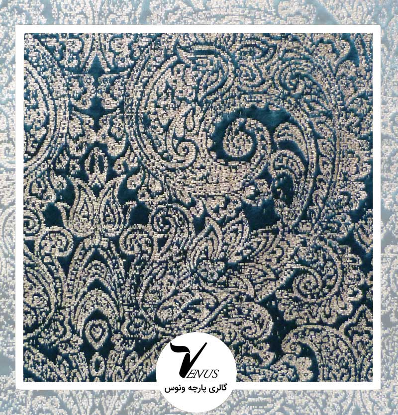 پارچه مبلی ترک اویپک | طرح لایف رنگ سبز تیره