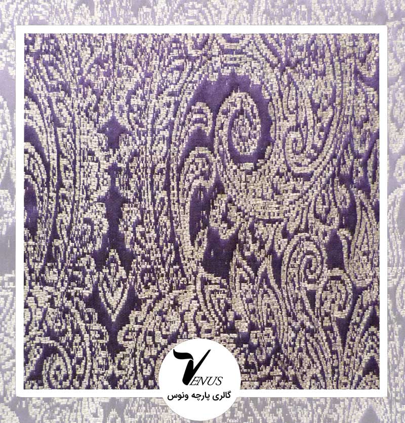 پارچه مبلی ترک اویپک | طرح لایف رنگ بنفش روشن