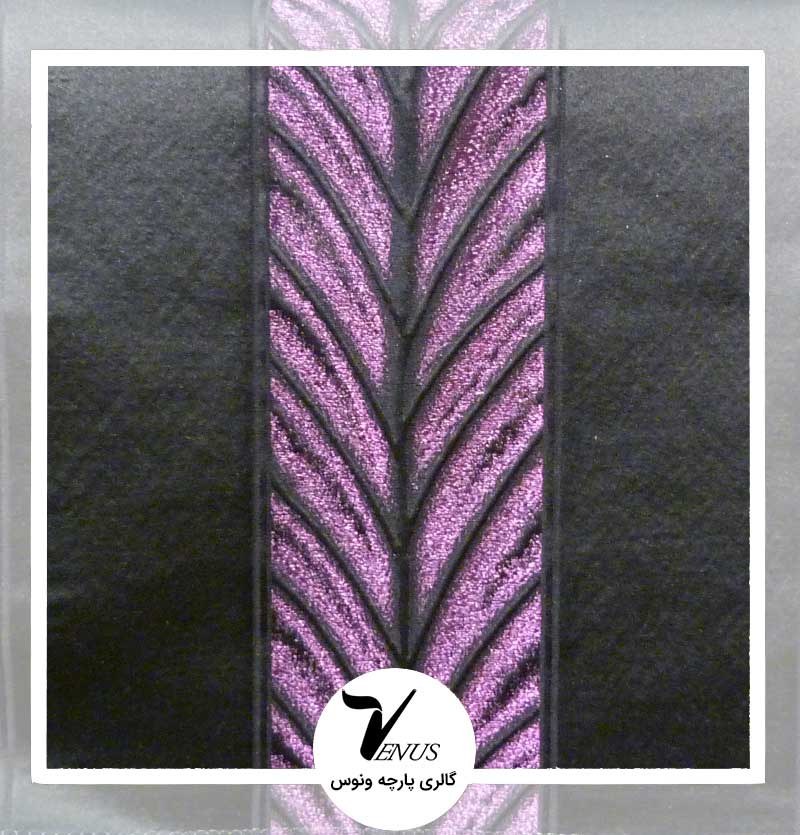 پارچه مبلی ترک اویپک | طرح فلورا رنگ بنفش تیره