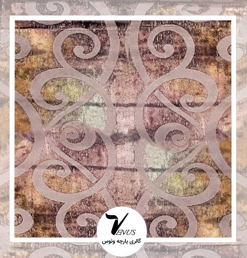 پارچه مبلی ترک اویپک | طرح گائودی رنگین کمانی