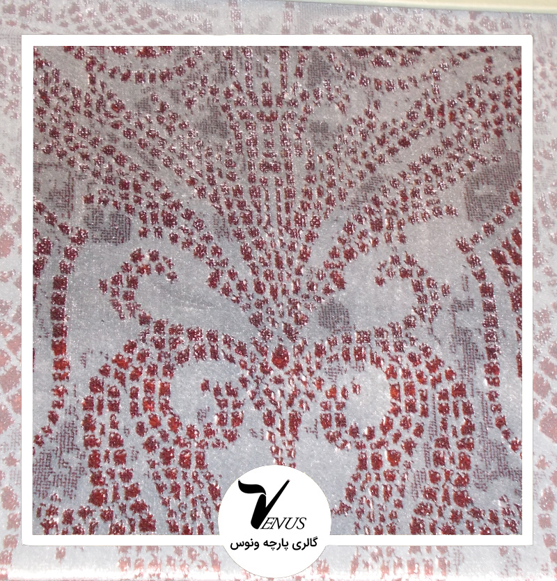 پارچه مبلی ترک اویپک | طرح مایا رنگ زرشکی