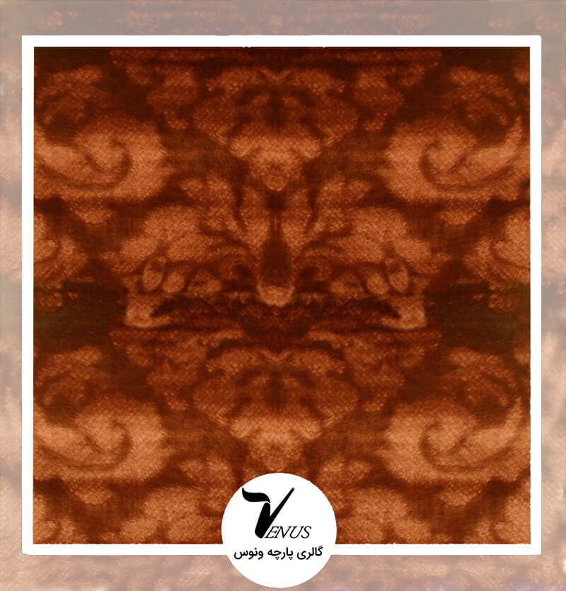 پارچه مبلی ترک اویپک |طرح ستا رنگ آجری