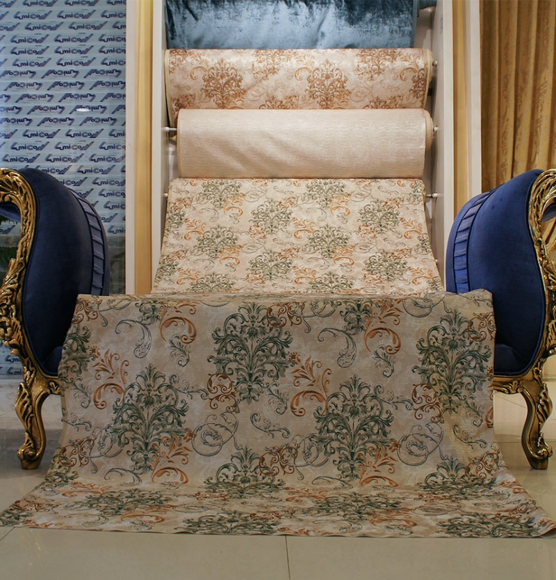 پارچه مبل | گل داماس