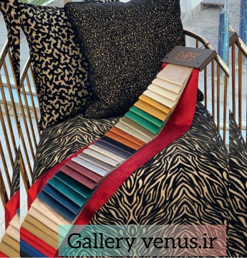 پارچه مبلی مخمل ترک ساده سبز 2 طیف رنگی | Evipek