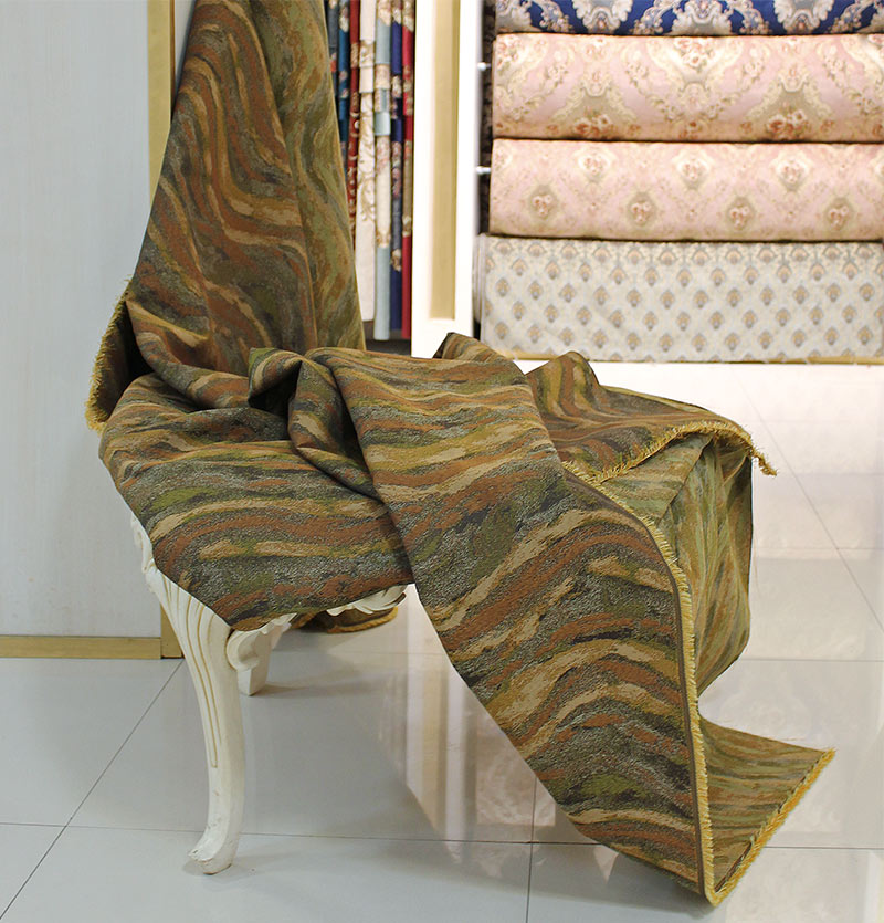 پارچه مبل | پارچه کنفی طرح دار ( Truner Stripe )