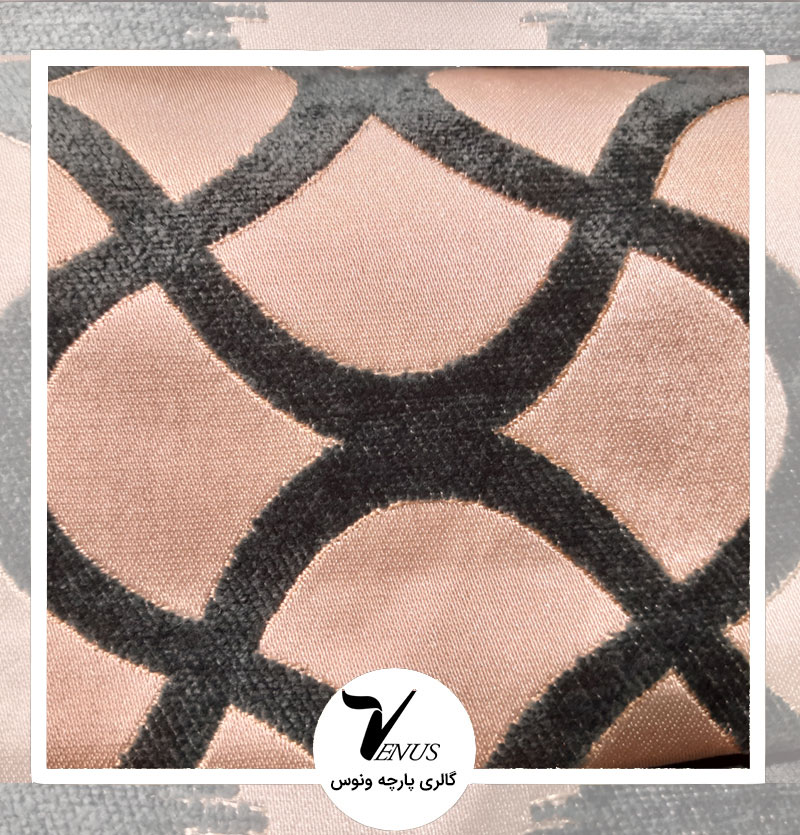 پارچه مبلی مخمل ترک حارم طرح لوز