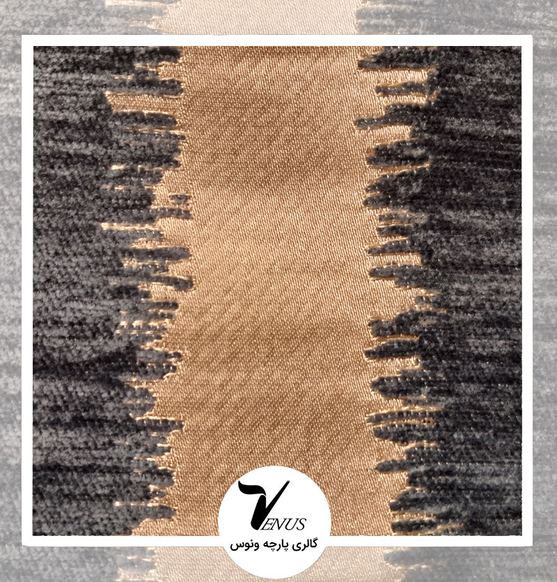 پارچه مبلی مخمل ترک حارم طرح راه پتینه