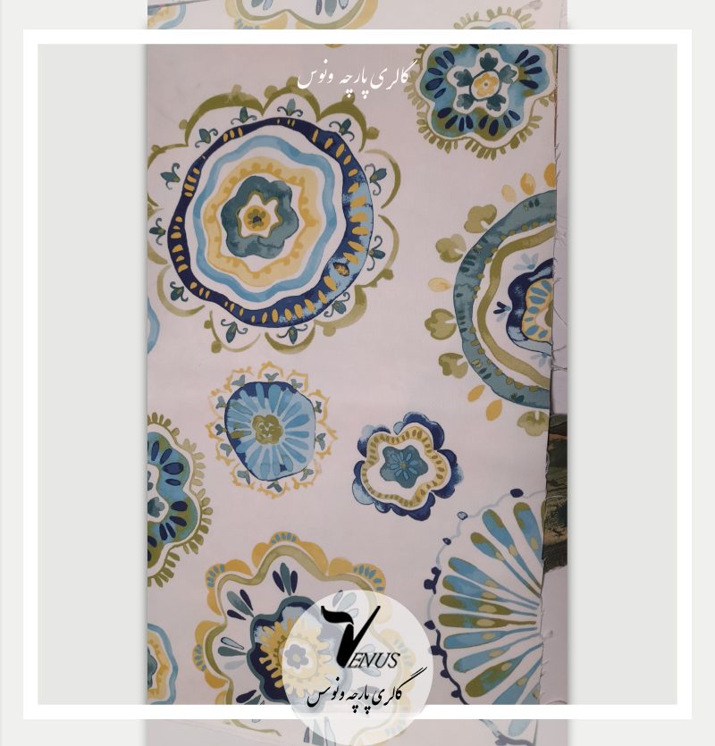 قیمت پارچه مبل راحتی ترک طرح آبی