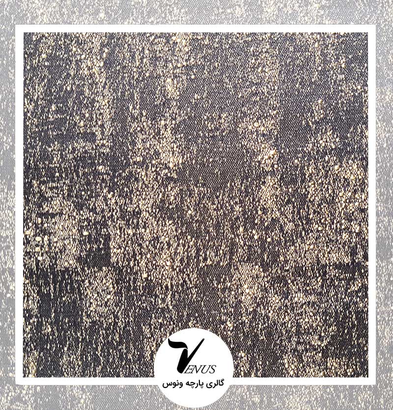 پارچه مبلی اویپک رنگ سورمه ای طرح پتینه