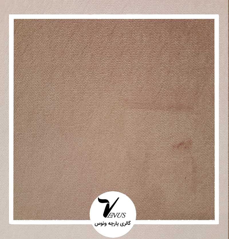 پارچه مبلی اویپک رنگ صورتی طرح مخمل ساده