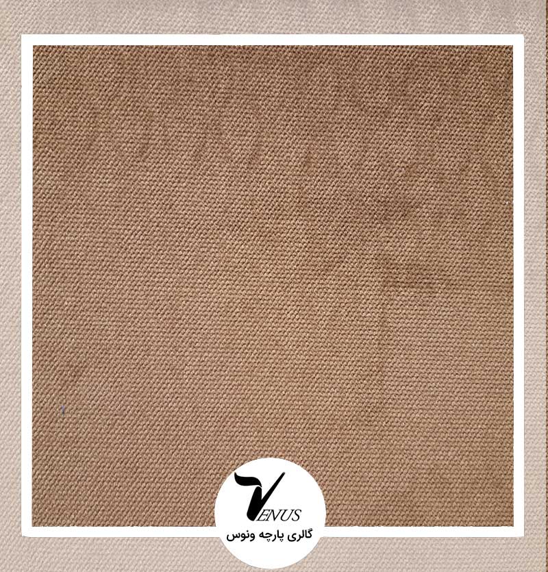 پارچه مبلی اویپک رنگ طلایی طرح مخمل ساده
