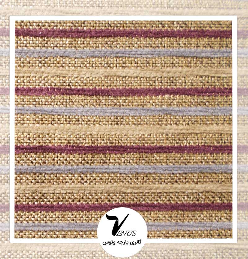 پارچه مبلی اویپک| طرح بتا | رنگ کرمی _ زرشکی 10