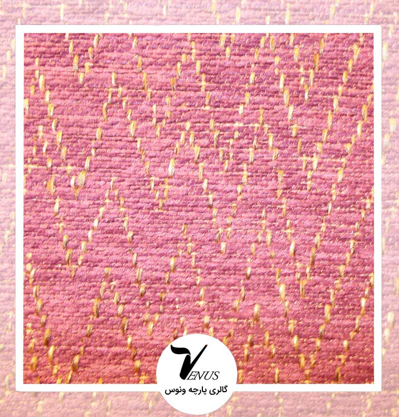 پارچه مبلی اویپک| طرح بتا | رنگ کرمی _ زرشکی 9