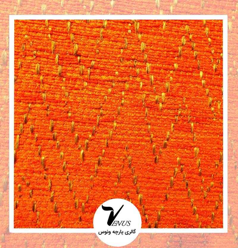 پارچه مبلی اویپک| طرح بتا | رنگ قهوه ای-کرمی-قرمز-زرد 9