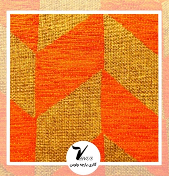 پارچه مبلی اویپک| طرح بتا | رنگ قهوه ای-کرمی-قرمز-زرد 4