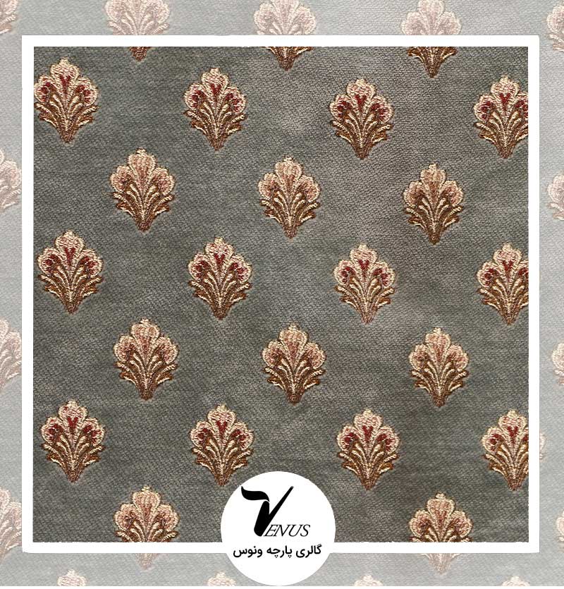 پارچه مبلی ترک شانل تافته لیس| کد L175.25502 | رنگ سورمه ای