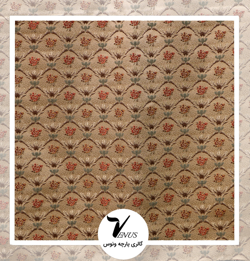 پارچه مبلی ترک شانل تافته لیس| کد L297sh.2203 | رنگ یشمی
