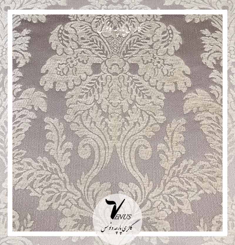 خرید پارچه مبلی جدید یزد شانل گلدار برای صندلی و سلطنتی