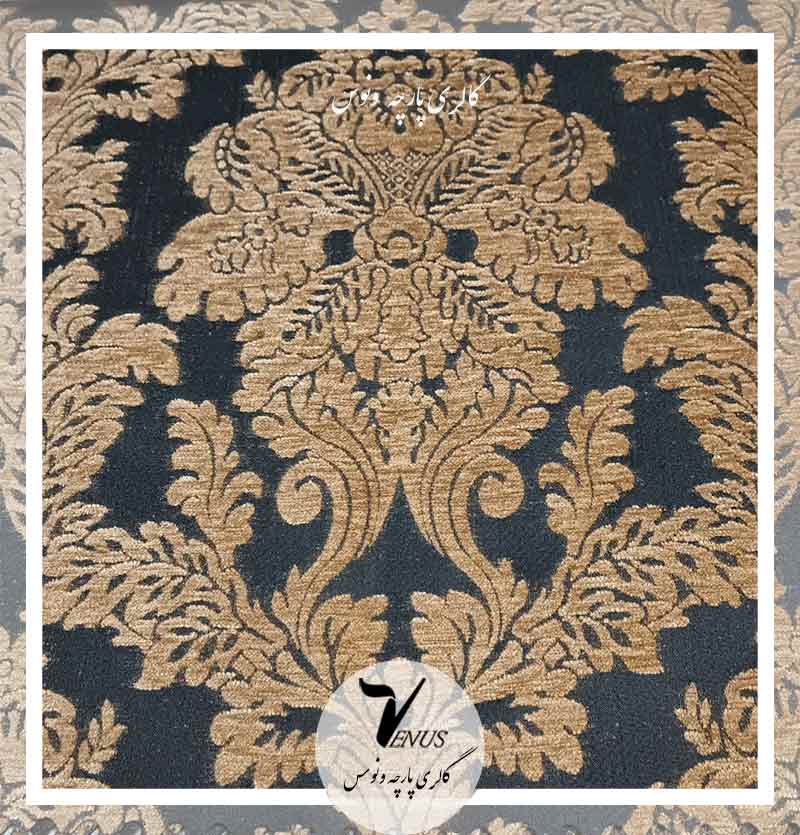 خرید پارچه مبلی جدید گلدار برای مبل سلطنتی صندلی