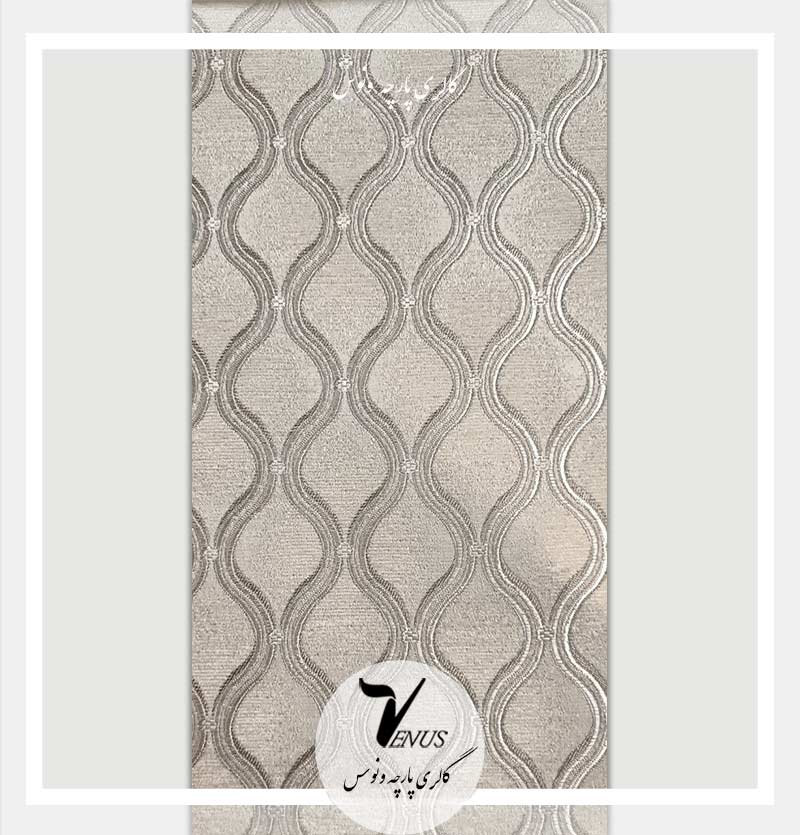 پارچه مبلی طرح لوزی طوسی