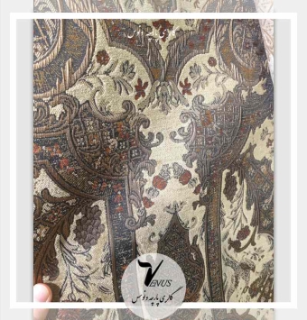 پارچه مبلی جدید شانل سبز زیتونی