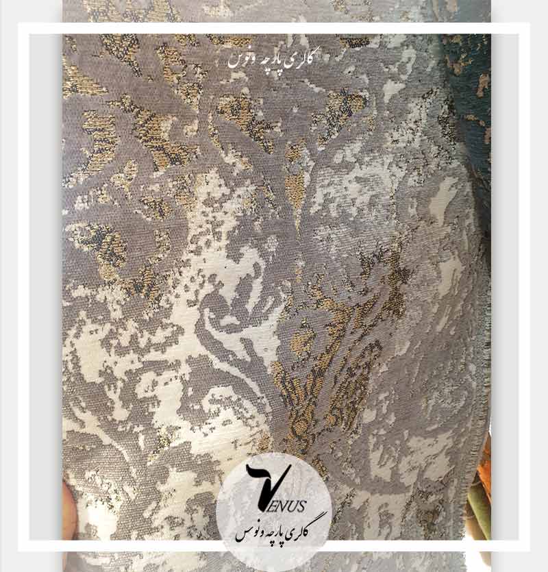 پارچه مبلی شانل تافته استیل