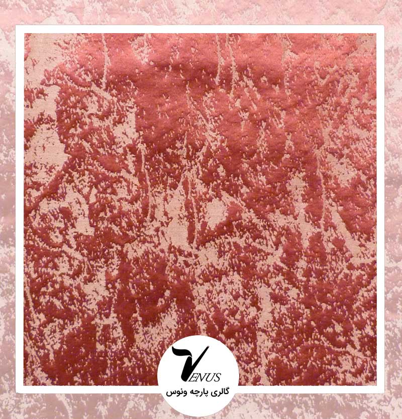 پارچه رومبلی ترک فلورا | رنگ قرمز