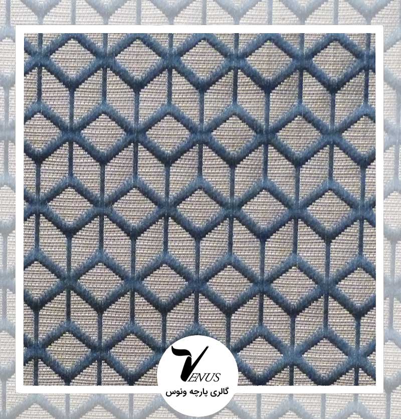 پارچه مبلی ترک طرح کاسا رنگ آبی درباری ۲