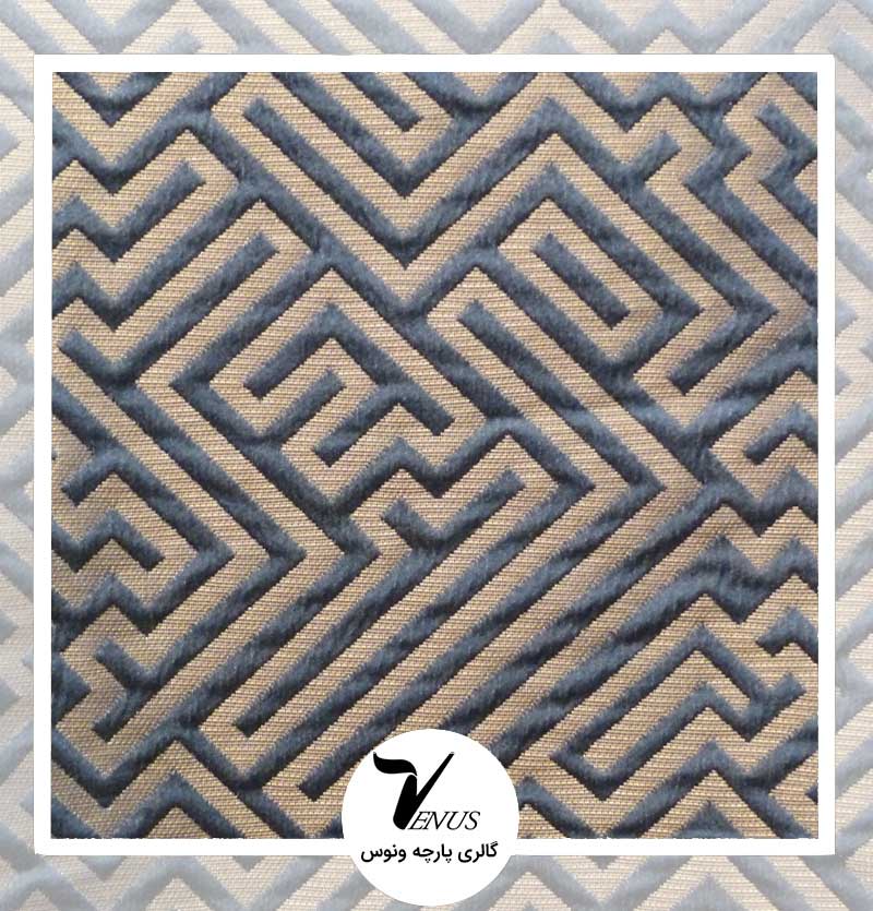 پارچه مبلی ترک آبی درباری کاسا 3