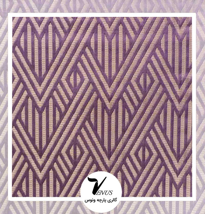 پارچه مبلی ترک طرح مریت بنفش روشن 1