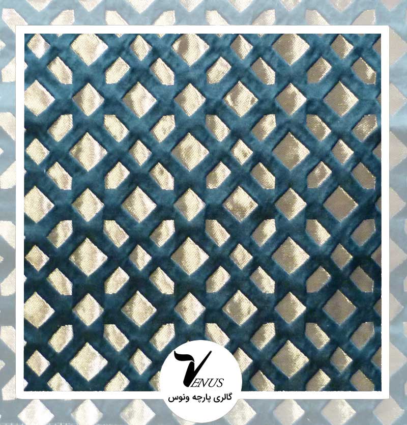 پارچه مبلی کریستال سبز تیره طرح 6