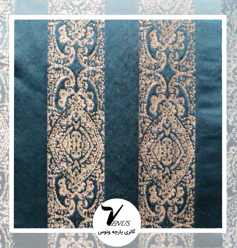 پارچه مبلی ترک اویپک رنگ سبز تیره لایف طرح 2