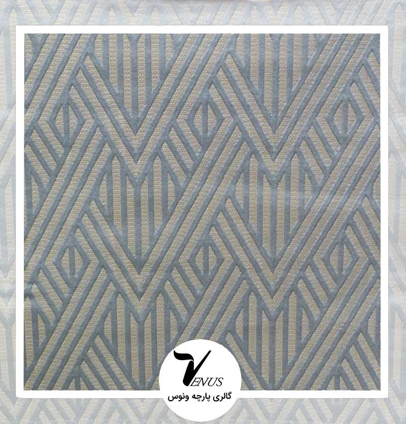 پارچه مبلی مریت سبز آبی طرح 2