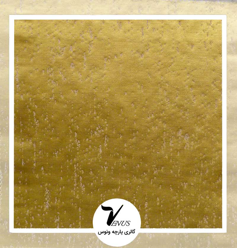 پارچه مبلی ترک اویپک رنگ آبی طلایی ولنتاین طرح 4