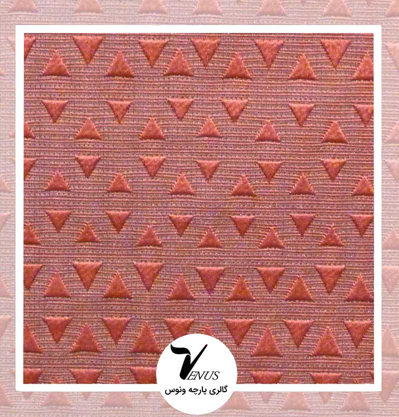 پارچه مبلی ترک طرح کریستال رنگ قرمز 9