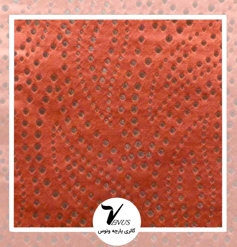 پارچه مبلی ترک طرح کریستال رنگ قرمز 8