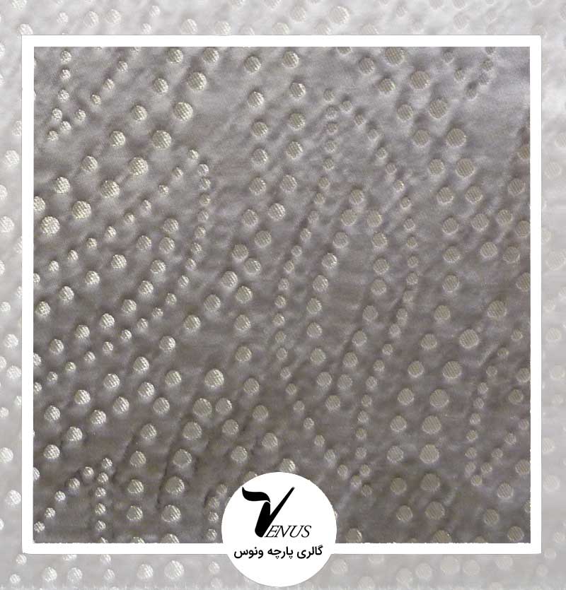 پارچه مبلی ترک طرح کریستال رنگ طوسی 6