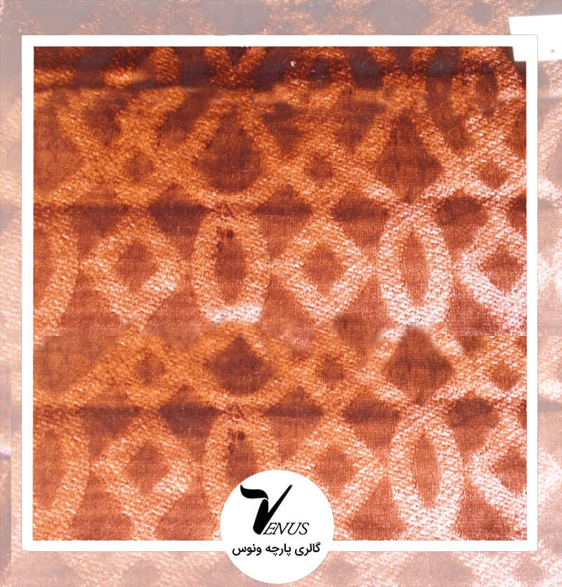 پارچه مبلی اویپک ستا رنگ آجری طرح 3