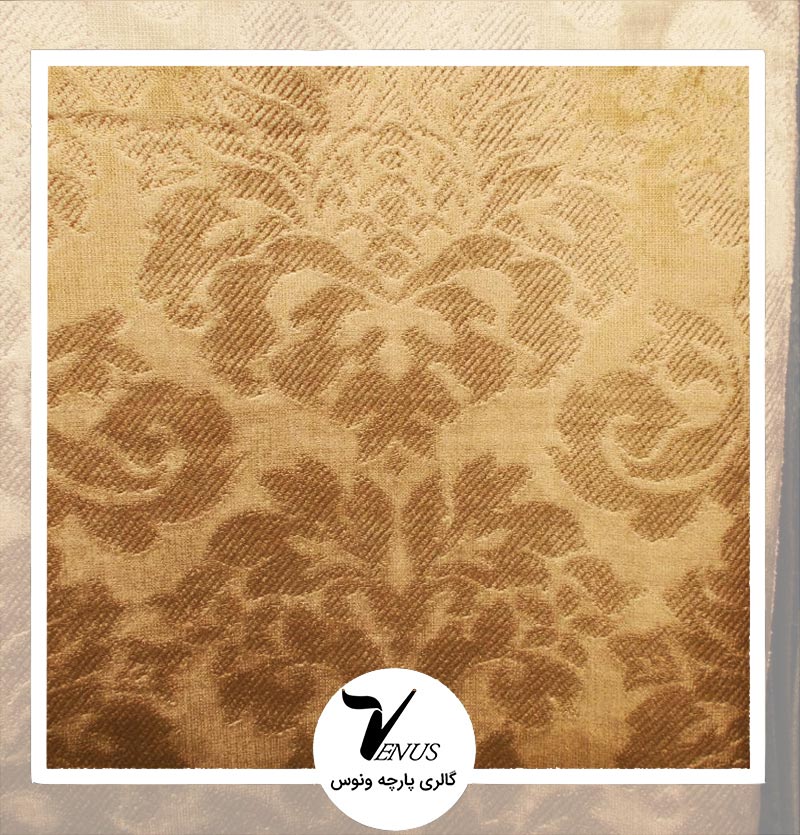 پارچه مبلی اویپک ستا رنگ کرم طرح 8